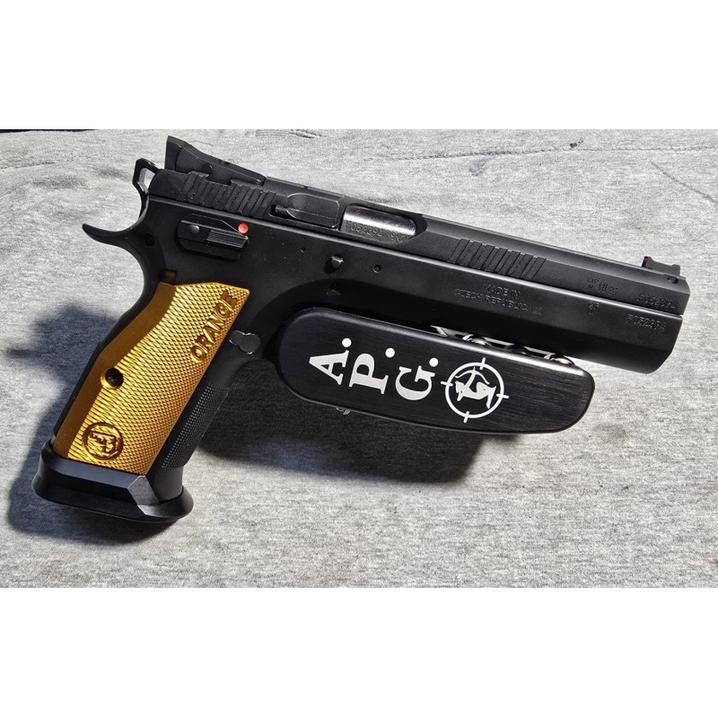 A.P.G. FONDINA TIRO DINAMICO PER CZ 75 TACTICAL SPORT NERA